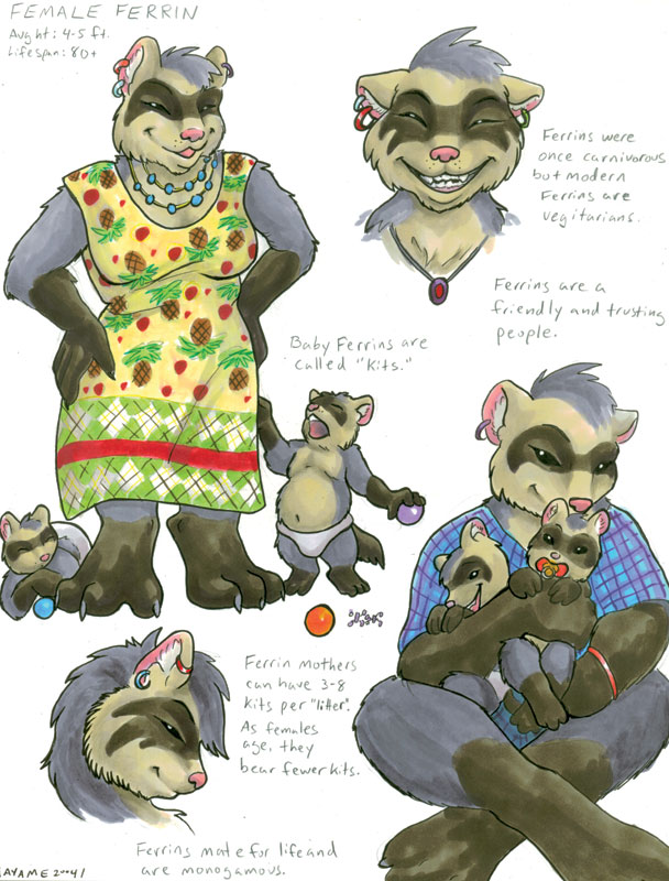 Furry collection's son- Pretty Furry Girls part 7 page 8 full
