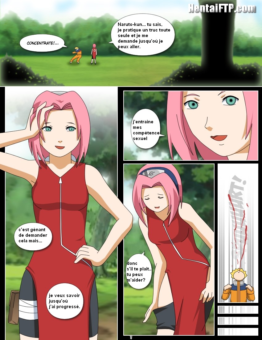 Naruto X Sakura page 1 full