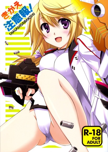 (C79) [Chagashi Saiban (Yamabuki Mook)] Kigae Chuuihou! (IS <Infinite Stratos>) cover