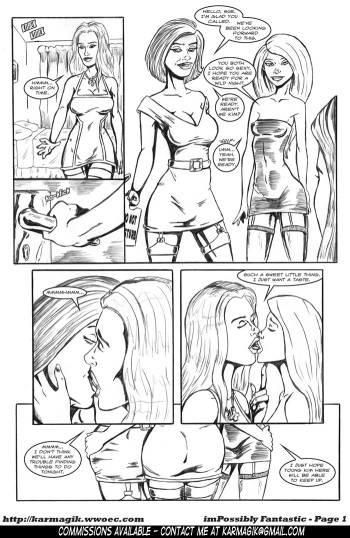 [Karmagik] imPossibly Fantastic (Kim Possible, Fantastic Four) cover