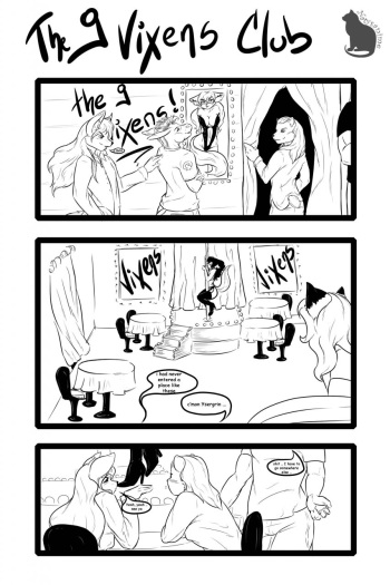 [Ysergrin] The 9 Vixens Club cover