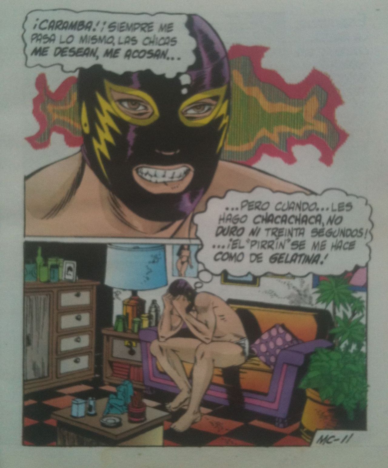 Luchas Calientes #8 page 12 full