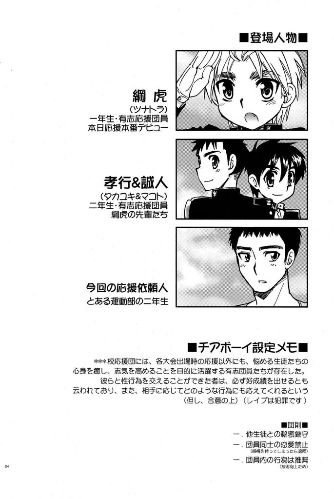 Cheer Boy Hatsu-Butai page 4 full