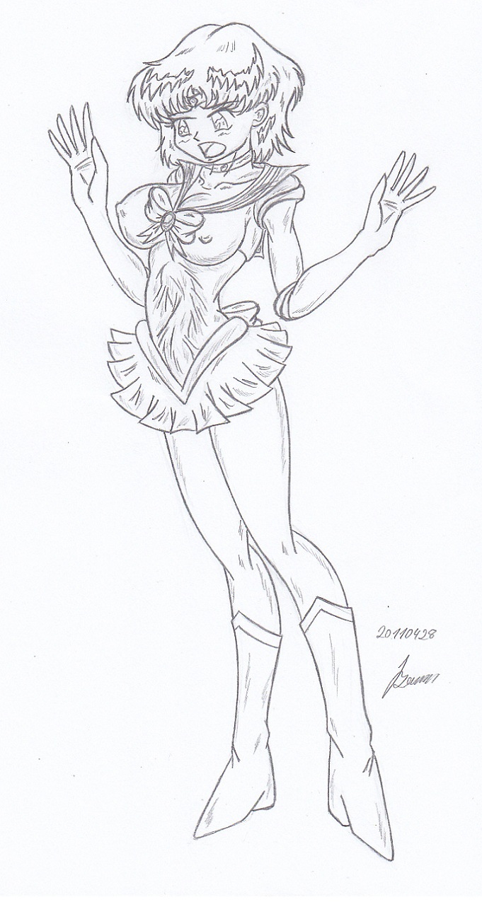 My miny Sailor Mercury Sketches work_1 page 3 full