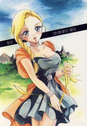 (C73) [Barbaroi no Sato (Ryuuka Ryou)] Ten kara Maiorita Ichirin no Hana (Dragon Quest V: Hand of the Heavenly Bride) cover