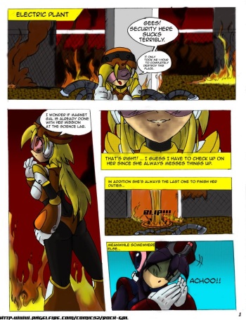 [VCampan] Rock-Gal #5 (Megaman) cover