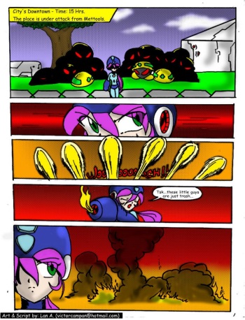 [VCampan] Rock-Gal #2 (Megaman) cover