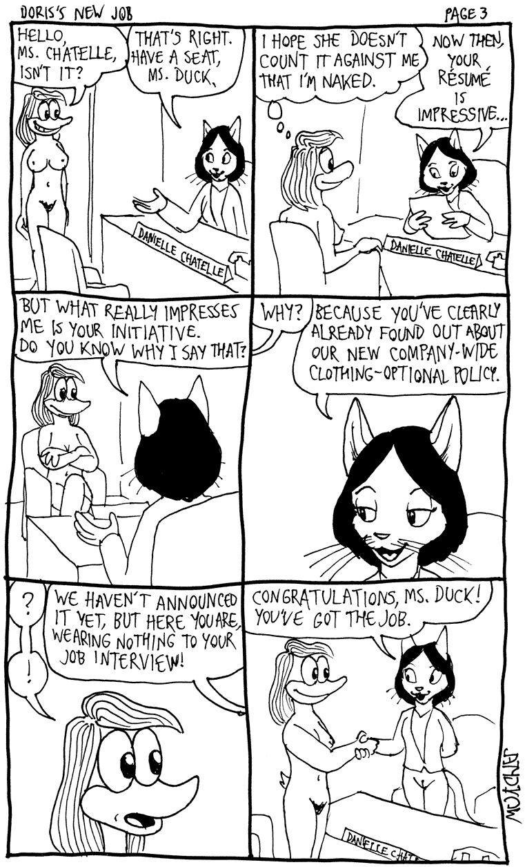 Doris's New Job page 3 full