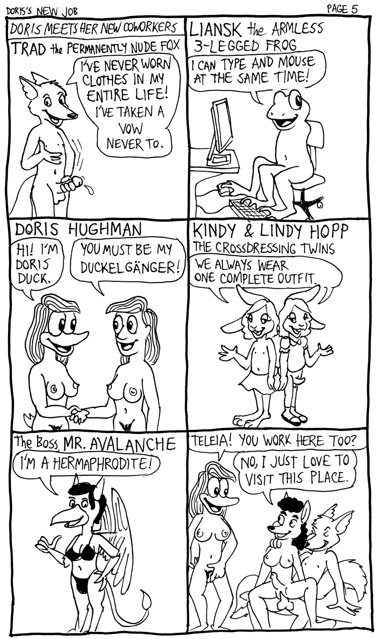 Doris's New Job page 5 full