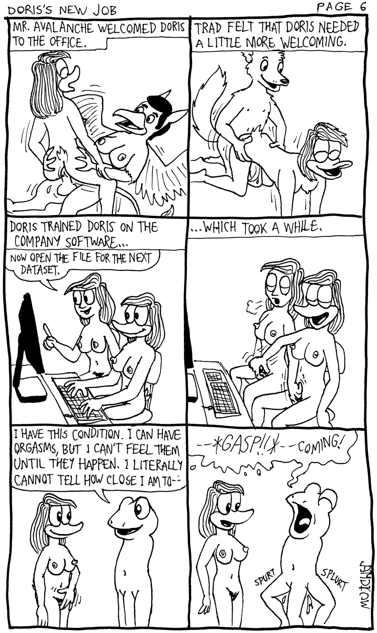 Doris's New Job page 6 full