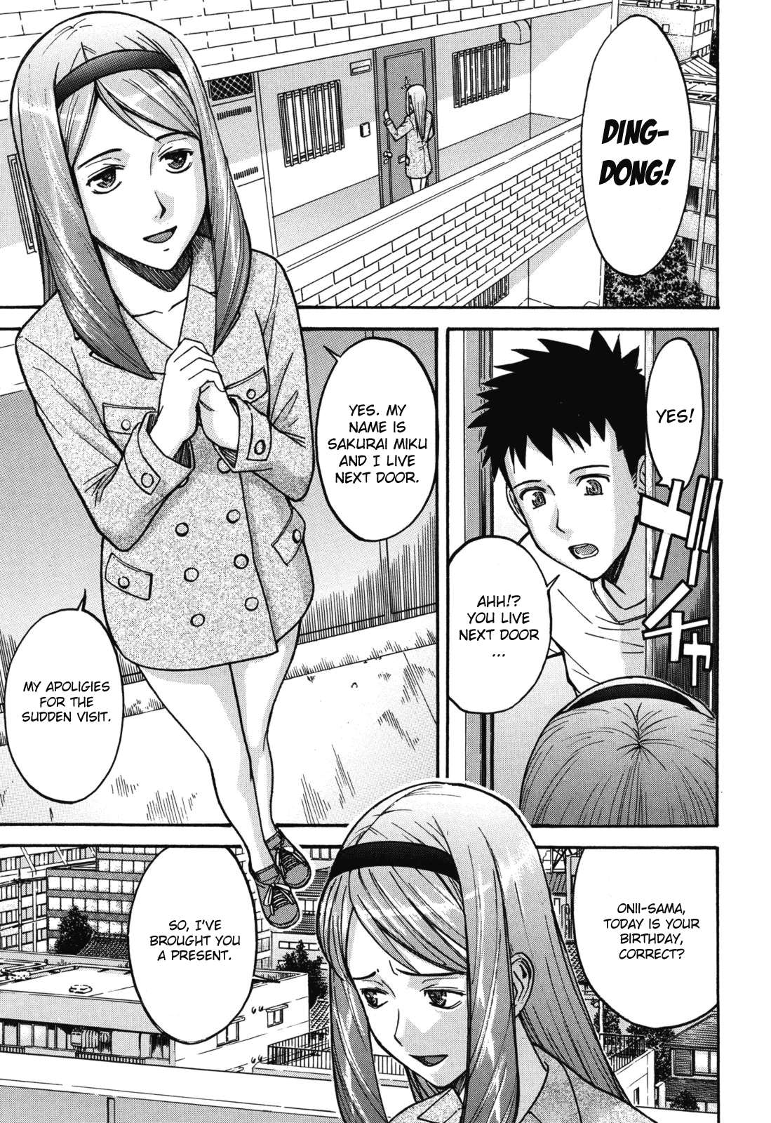 Otonari 3 | The 3 Who Live Next Door page 1 full