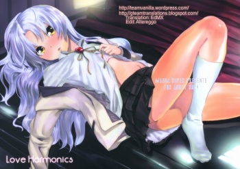 (C78) [Manga Super (Nekoi Mie)] Love Harmonics (Angel Beats!) [English] =GT+TV= cover