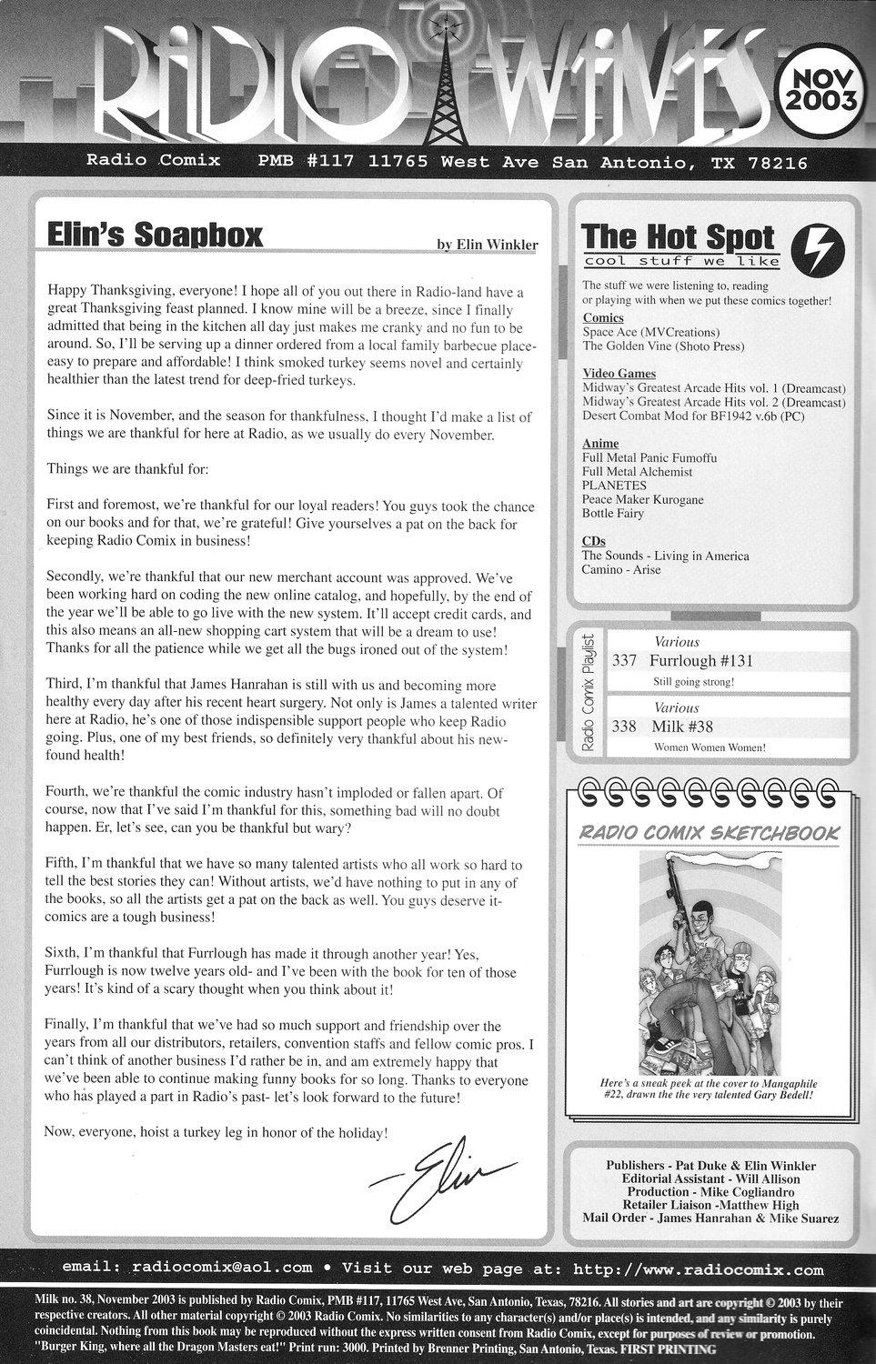 Milk! 38 page 2 full