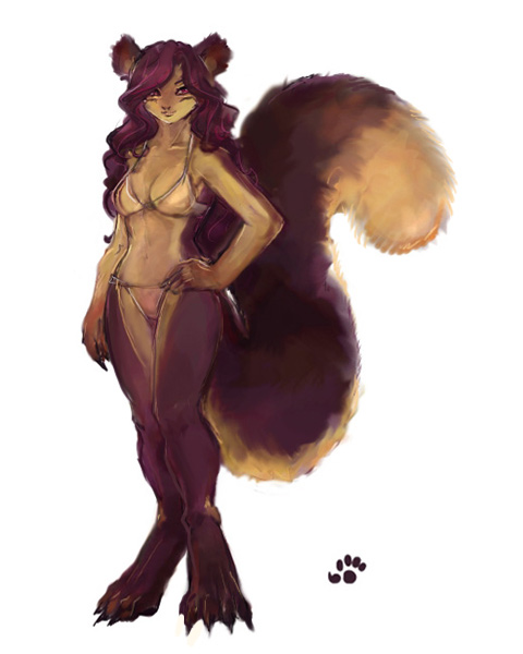 Some Musc. Furry Art Mostly Cows And CowGirls page 1 full