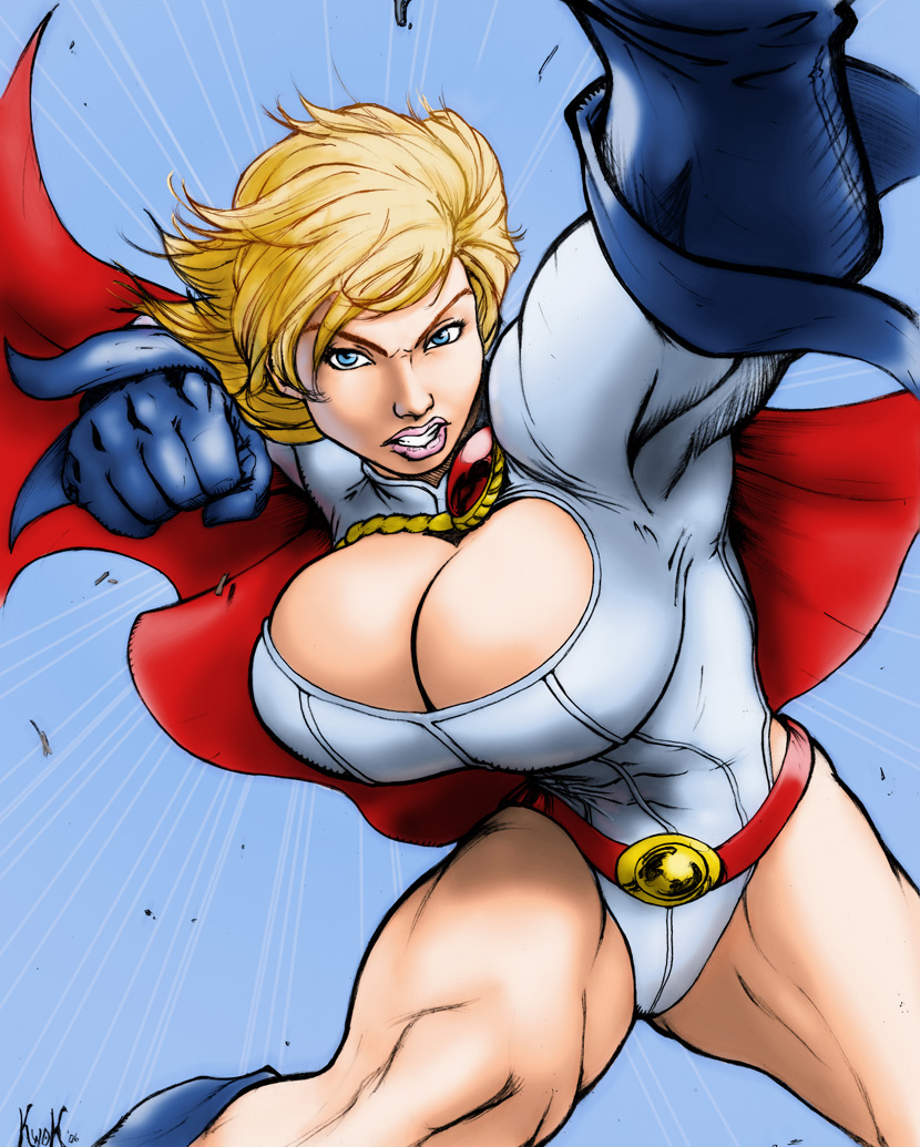 Power Girl page 9 full