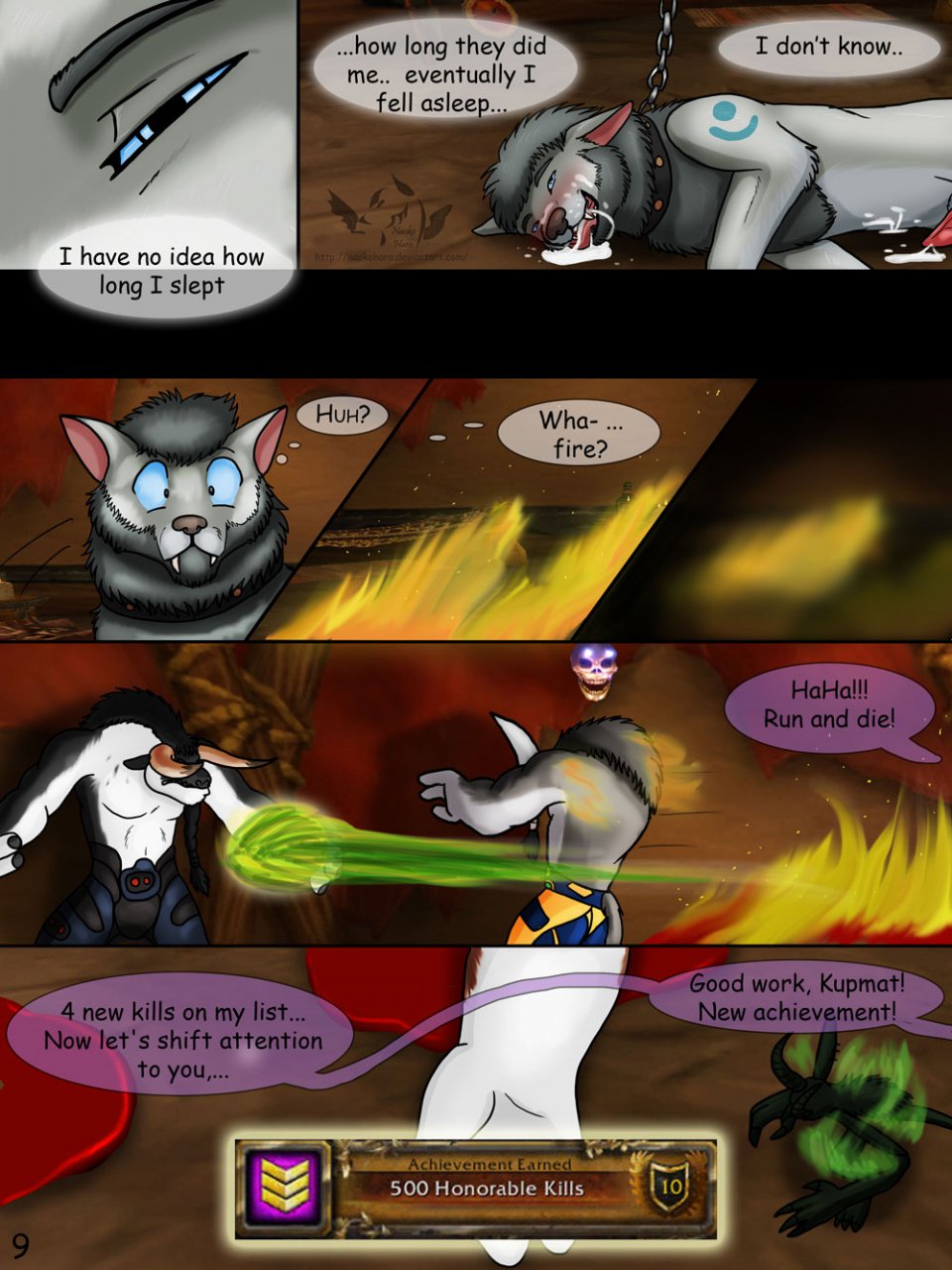 4 Tauren and 1 Worgen page 10 full