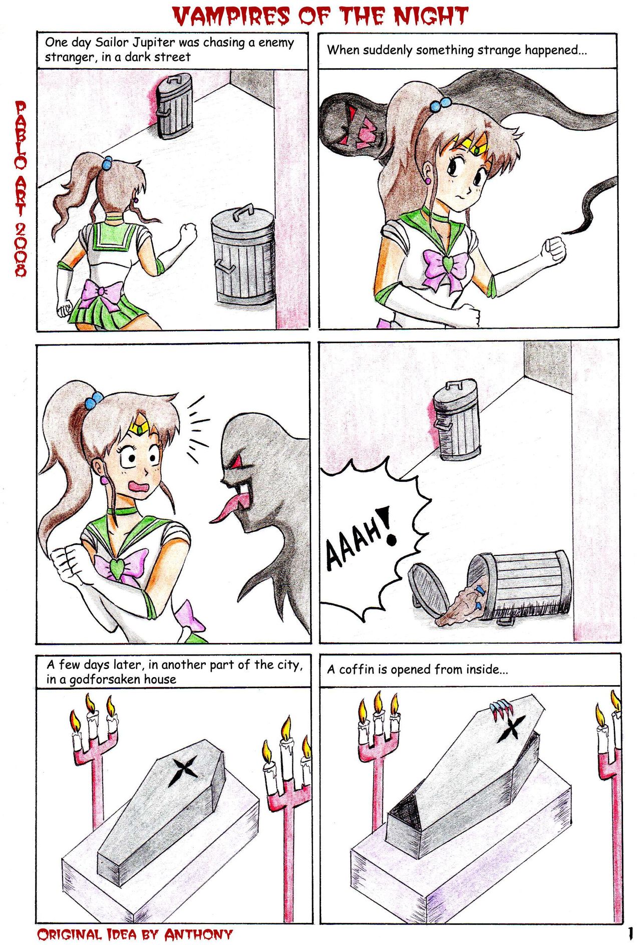 Vampires of the Night page 1 full