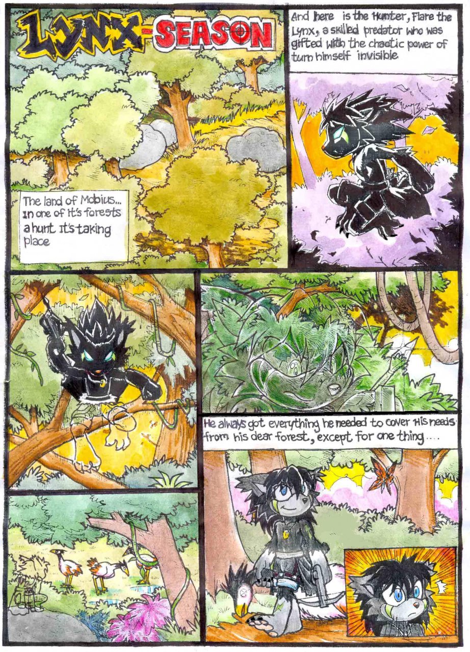Lynx Season page 1 full