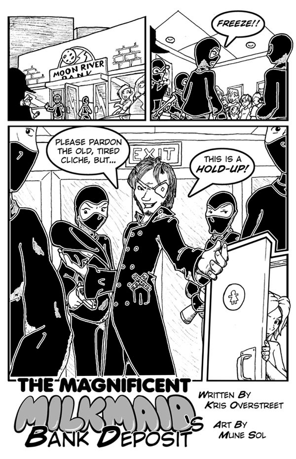 The Magnificient Milkmaid - Short Stories page 1 full