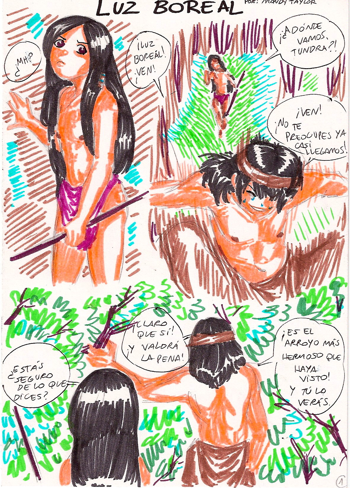 Luz Boreal page 1 full