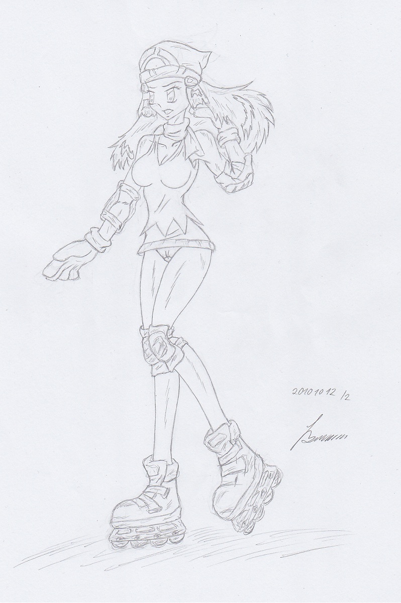 My miny Dawn _ pokemon  Sketches work_1 page 11 full