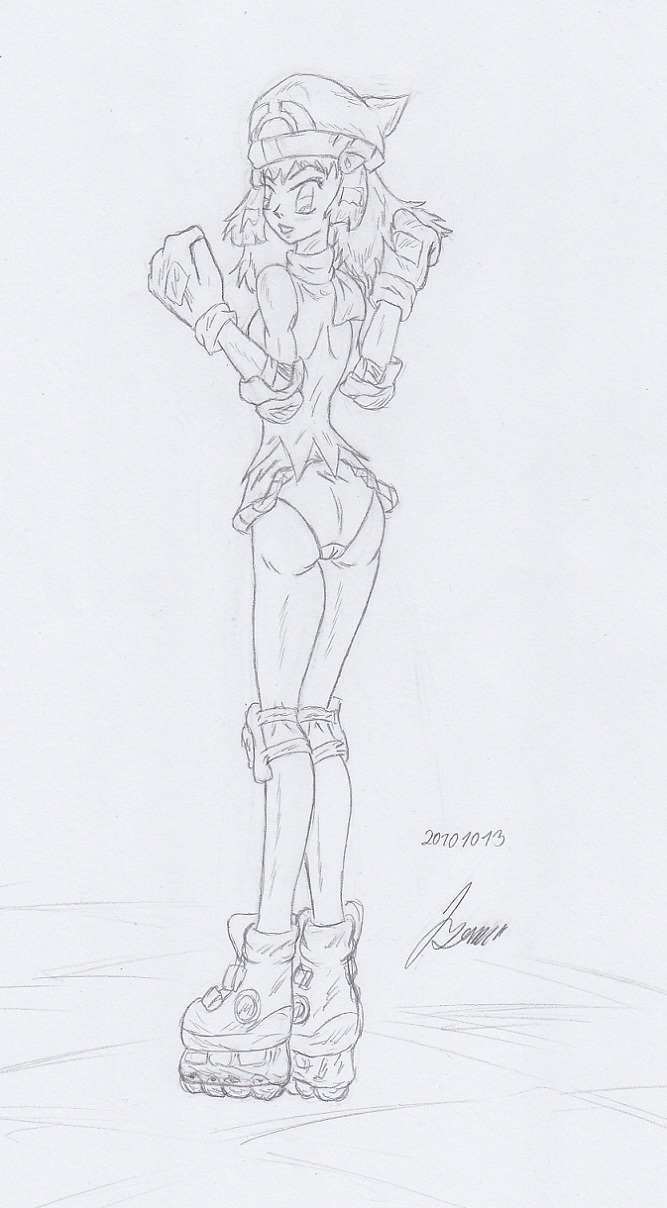 My miny Dawn _ pokemon  Sketches work_1 page 12 full