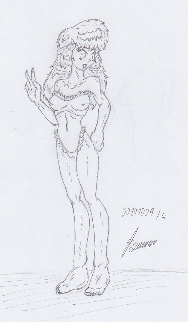 My miny Dawn _ pokemon  Sketches work_1 page 4 full