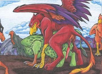 Birds and gryphons page 4 full