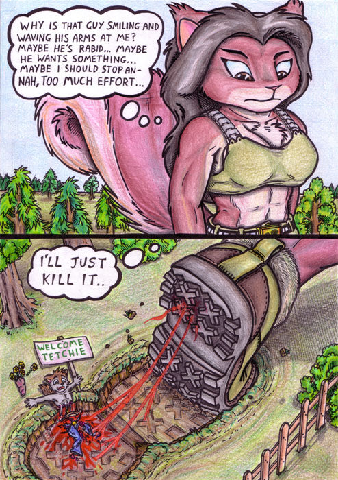 Giantess Crush Drawings page 9 full