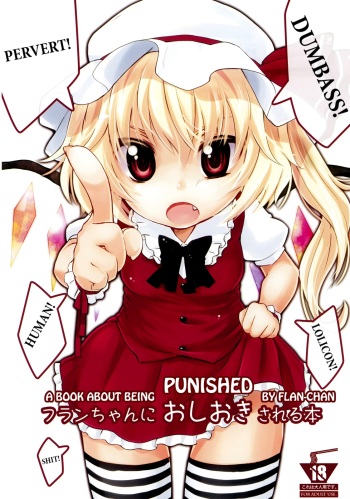 (Reitaisai 8) [MeltdoWN COmet (Yukiu Con)] Flan-chan ni Oshioki sareru Hon | A Book About Being Punished by Flan-chan (Touhou Project) [English] =Team Vanilla= cover