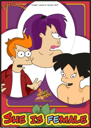 [Comics-toons] She is a female (Futurama) [French] cover