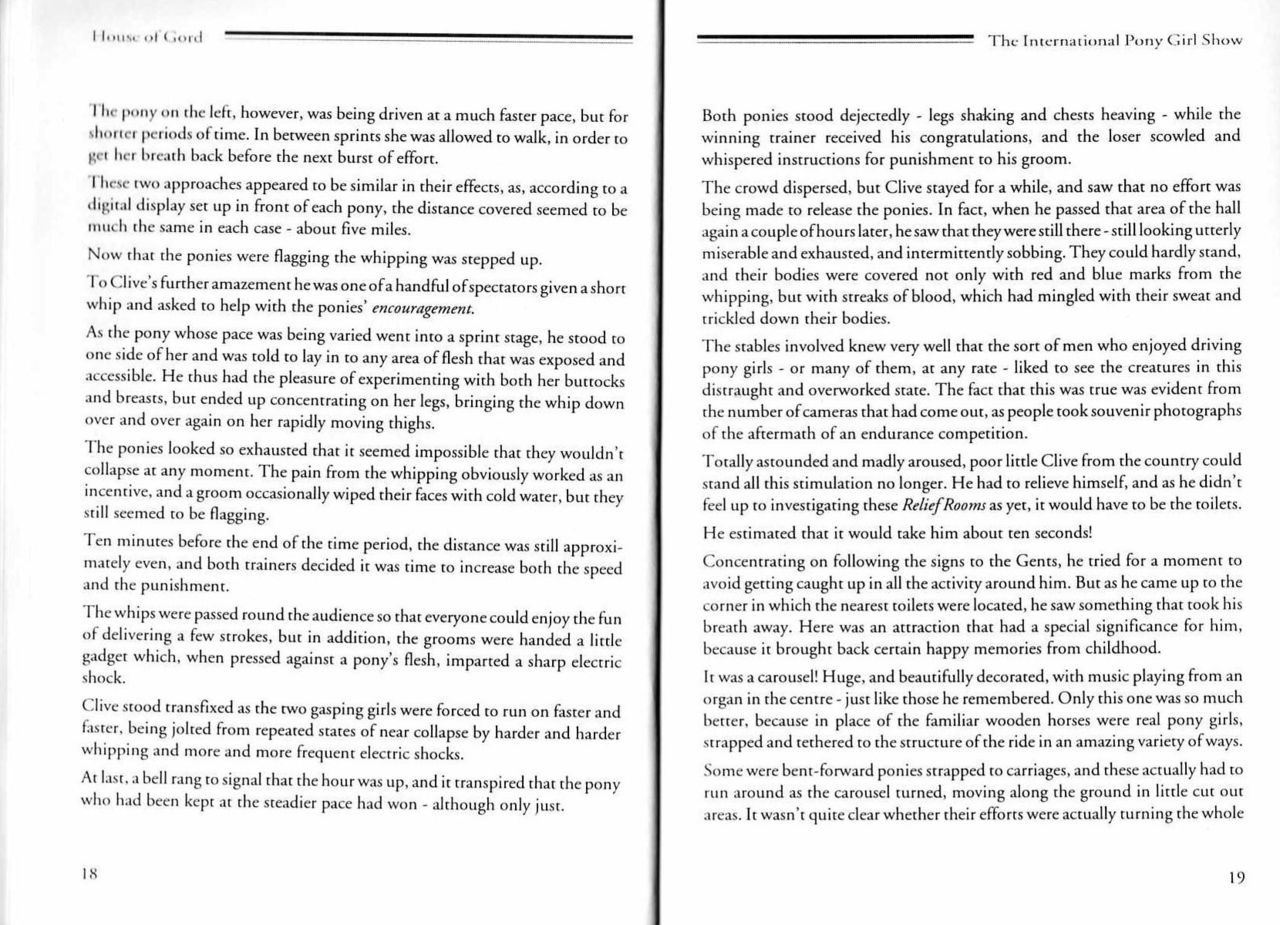 International Pony Girl Show page 12 full