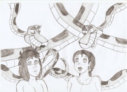 jungle book kaa hentai fan art comic