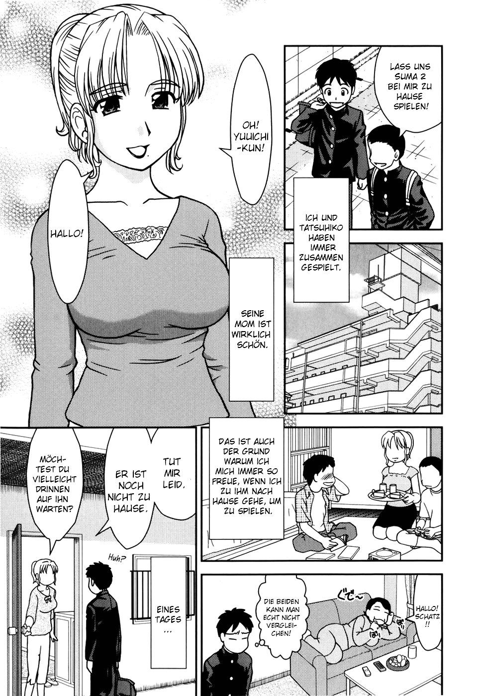 Tomodachi no Okaa-san | My Friend's Mom page 1 full