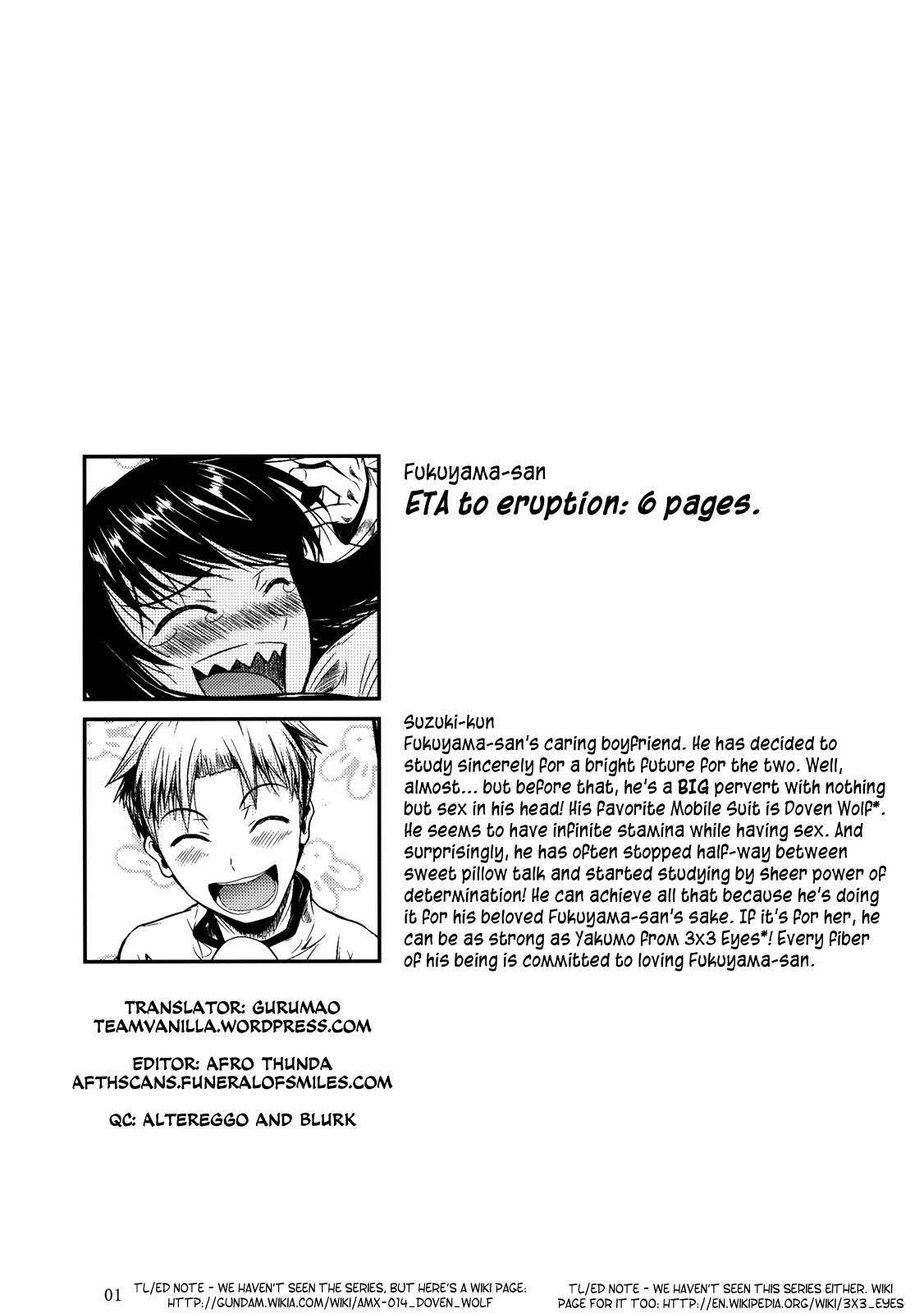 Fukuyama-san 3 Daifunka | Fukuyama-san 3 - Eruption  =TV + Afro= page 2 full