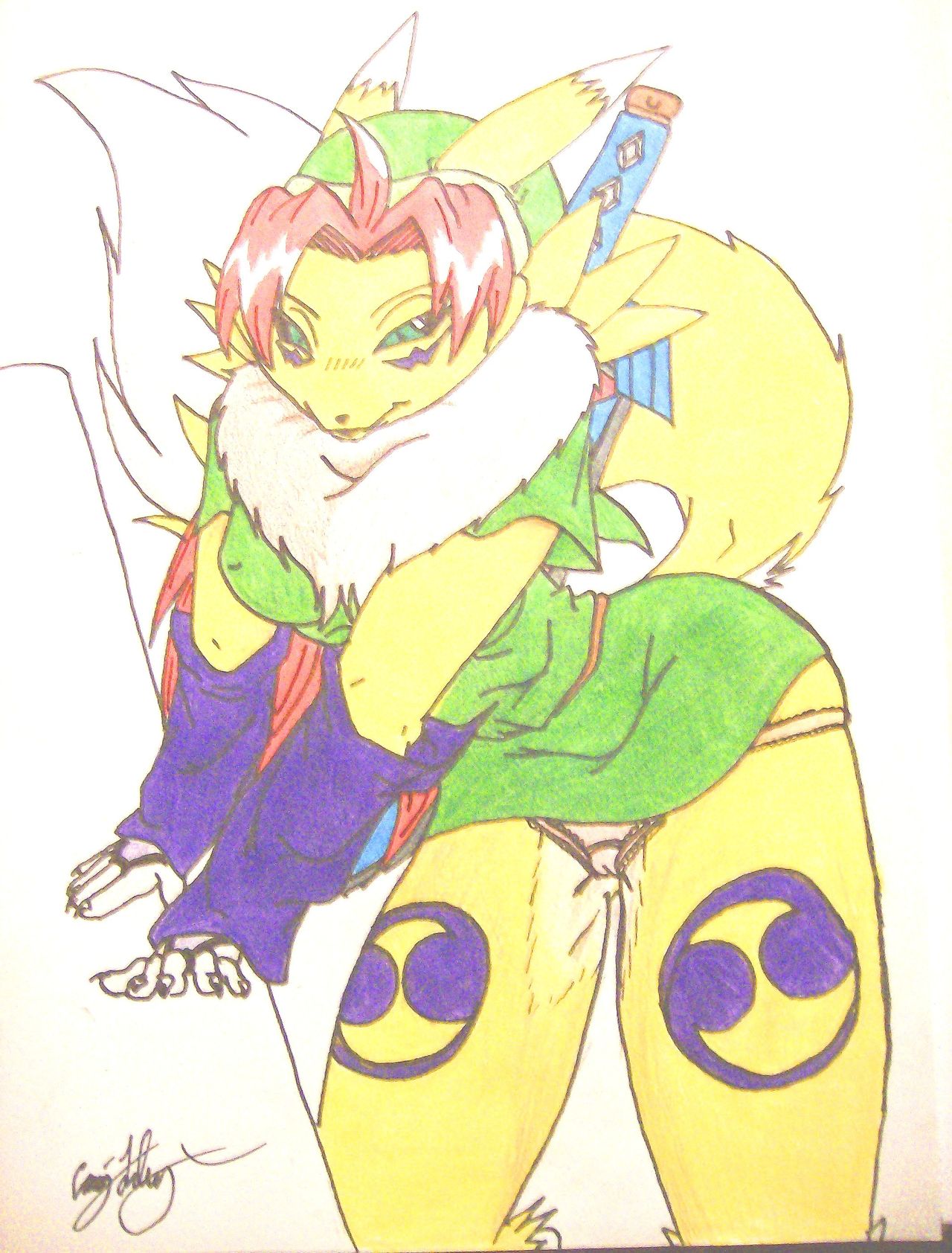 Furry collection's son- Pretty Furry Girls part 5 page 6 full