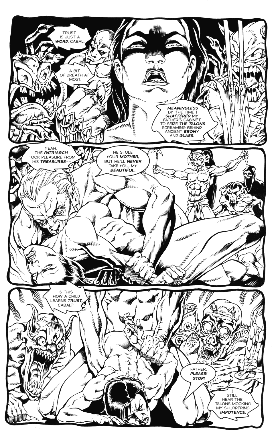 Faust #3: Singha's Talons page 9 full