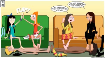 Phineas And Ferb Linda Porn Feet - Phineas & Ferb Gallery - Comic Porn XXX