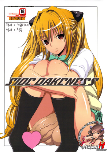 (COMIC1☆5) [Youkai Tamanokoshi (CHIRO)] SIDE DARKNESS (To Love-Ru Darkness) [Korean] [Project H] cover