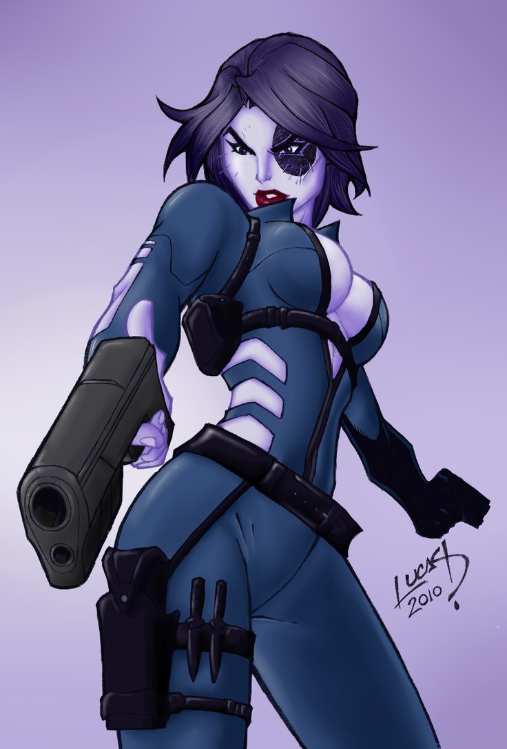 Marvel X-Girl DOMINO page 1 full