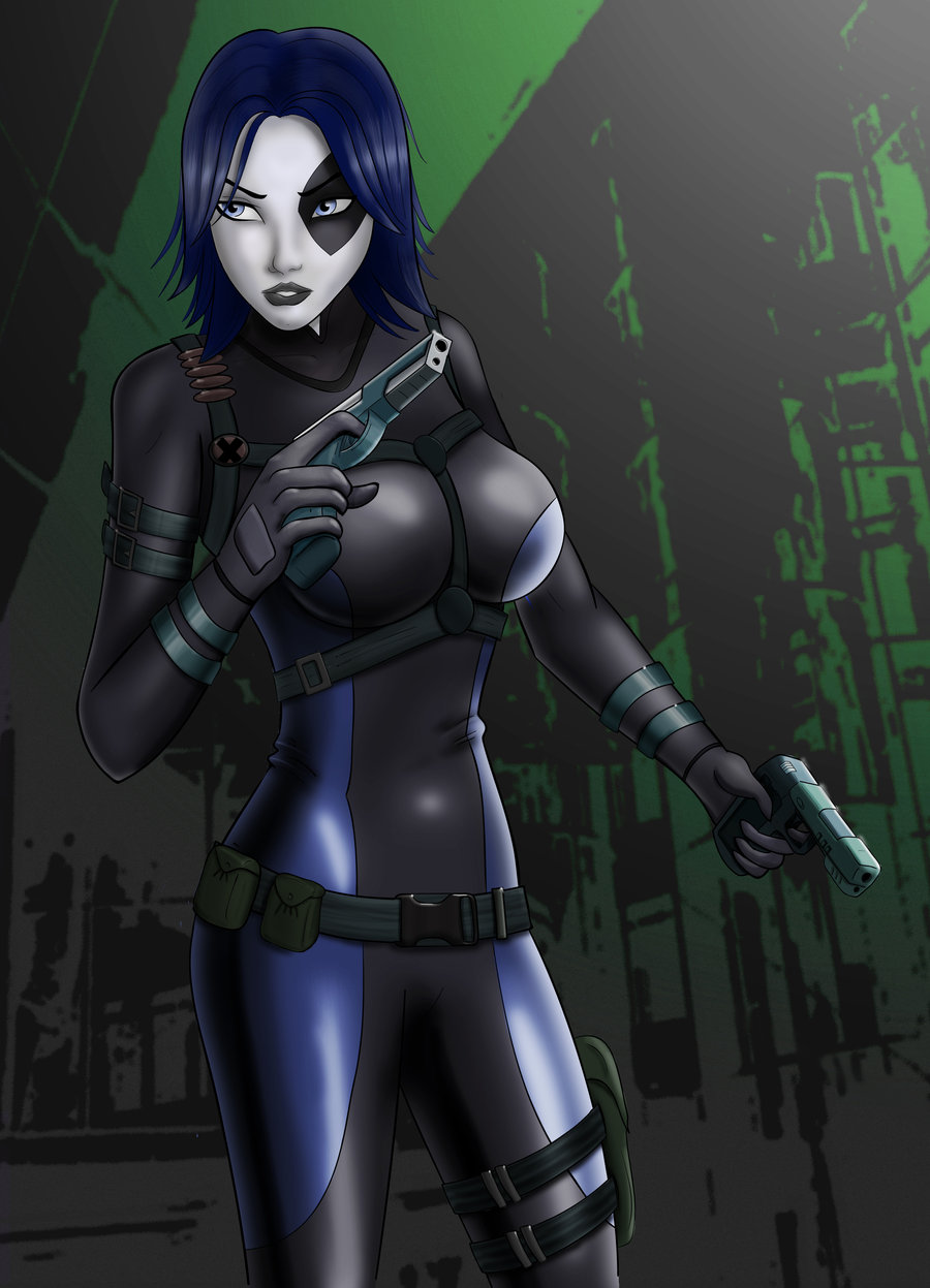 Marvel X-Girl DOMINO page 11 full