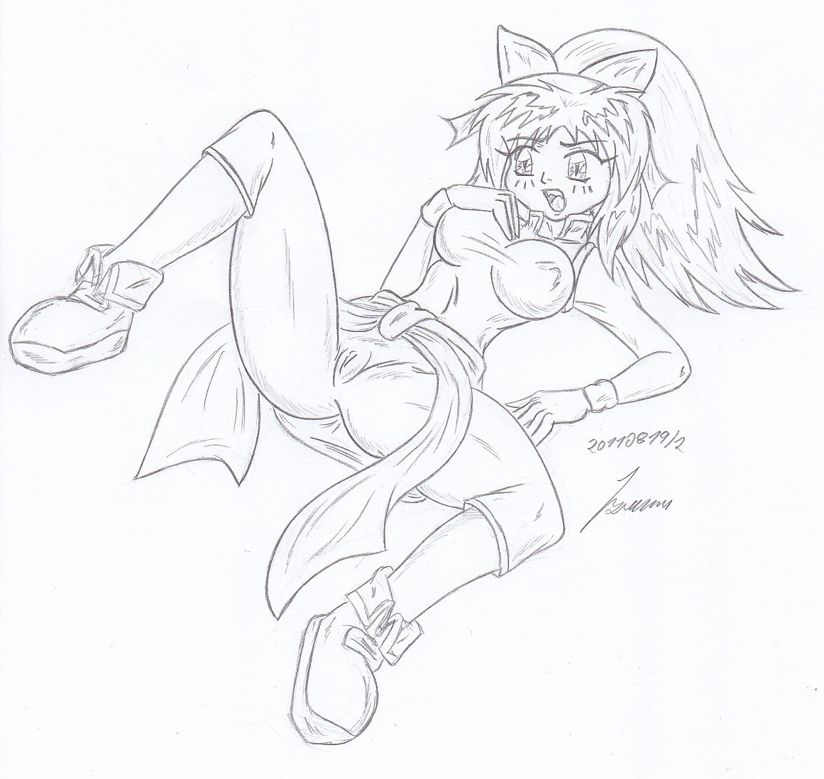 My miny Mariah _ beyblade Sketches work_1 page 8 full