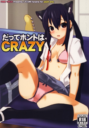 [PINK VIRUS (Hirotake)] Datte Honto wa CRAZY (K-ON!) cover