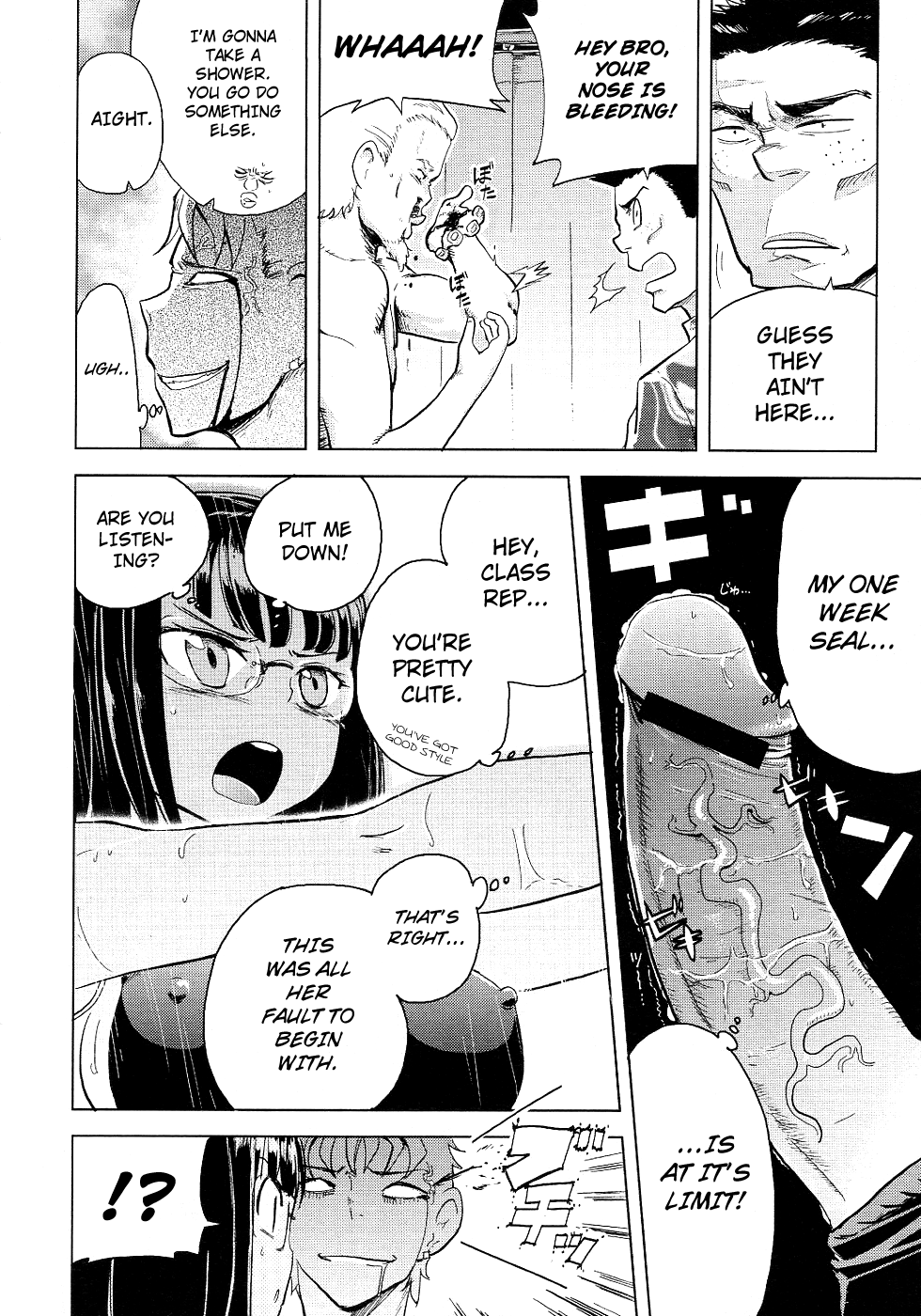 Back to the Iinchou   ==Strange Companions== page 12 full