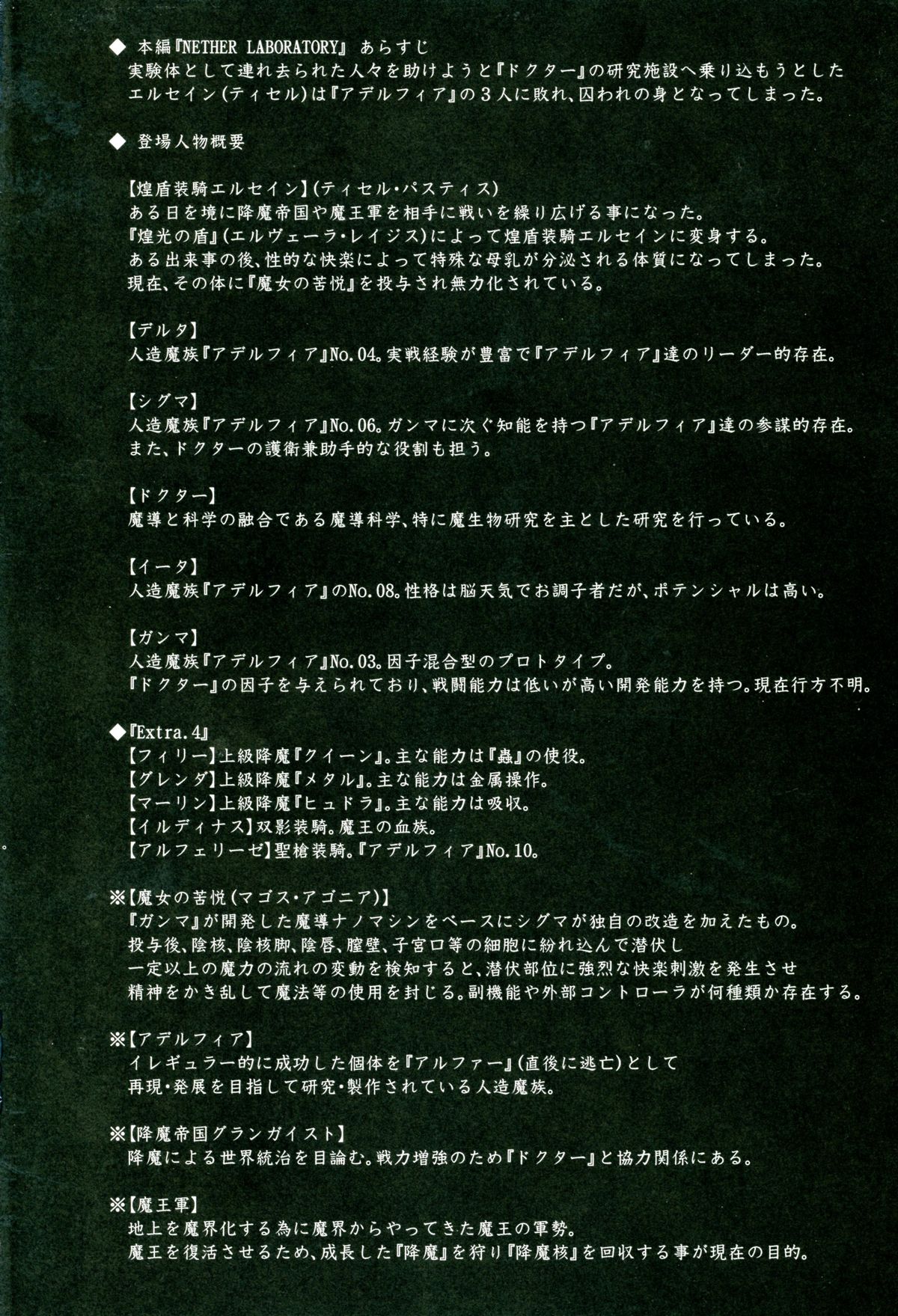 Shield Knight Elsain Vol.11 "NETHER LABORATORY" page 3 full