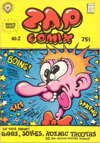 Zap Comix #2 cover