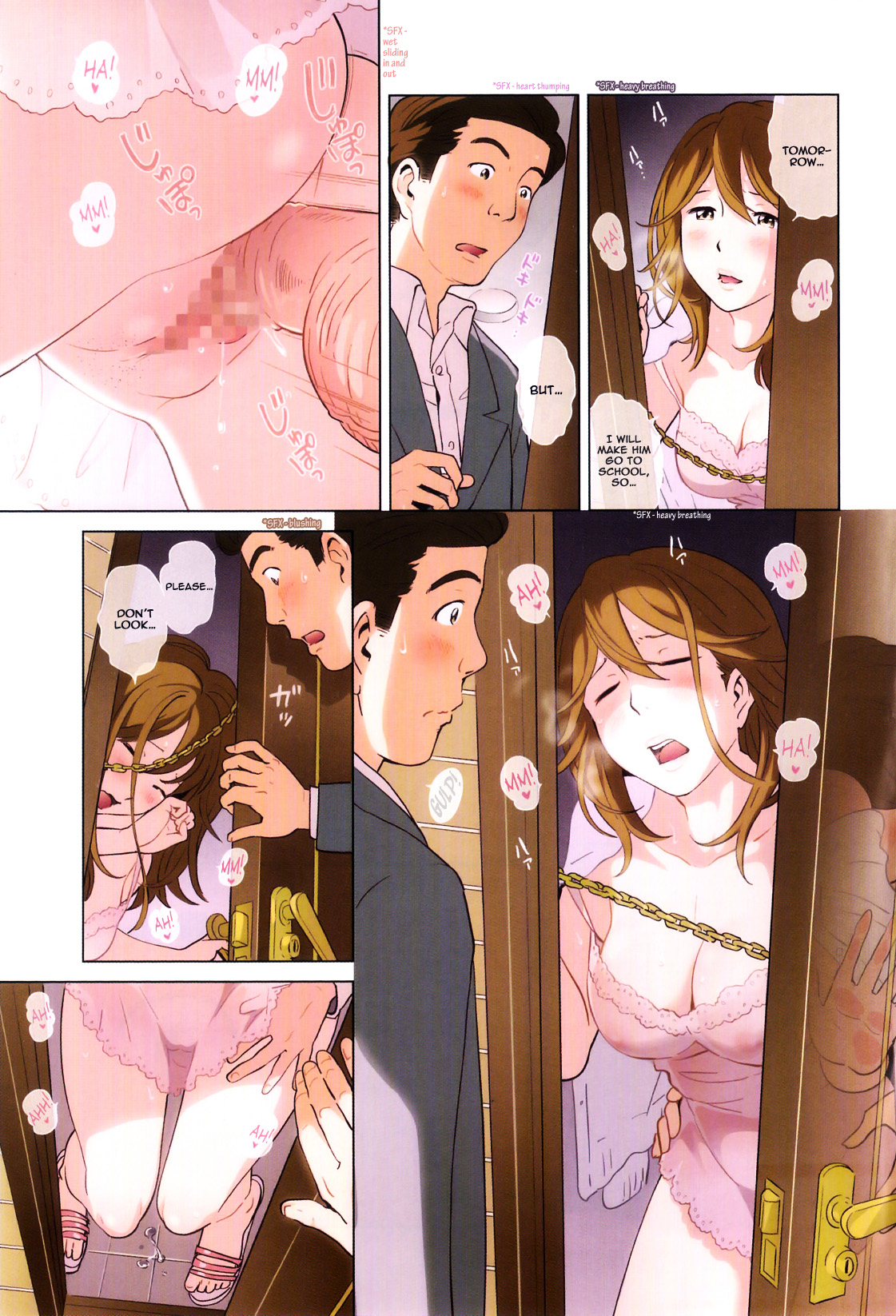 Musuko no Me no Mae de... - in the presence of my son page 12 full