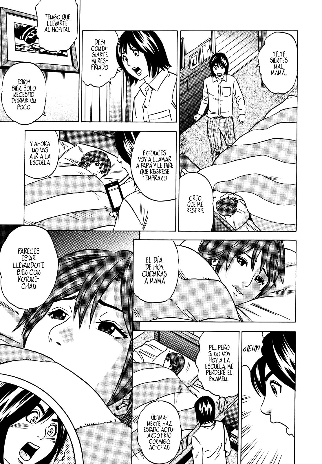 Mama ga Iku! Boku wa Dopyu! - Mama felt orgazm! I ejaculate! | Mamá Sintio un Orgasmo! Y Yo Eyacule! Ch. 1-2  =P666HF= page 9 full