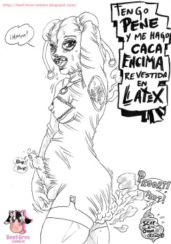 Tengo pene y me hago caca encima revestida en Latex!