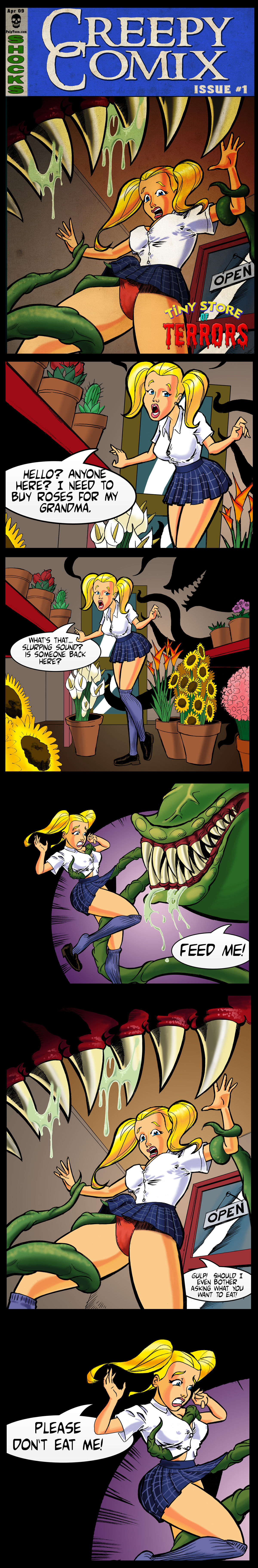 Creepy Comix 1 page 1 full